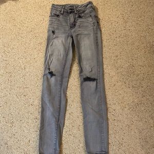 AEO super stretch hi-rise jegging